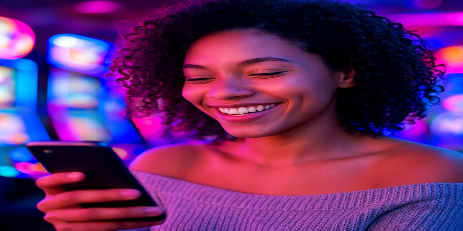 tk777 অ্যাপটি ব্যবহার করছেন একজন নারী