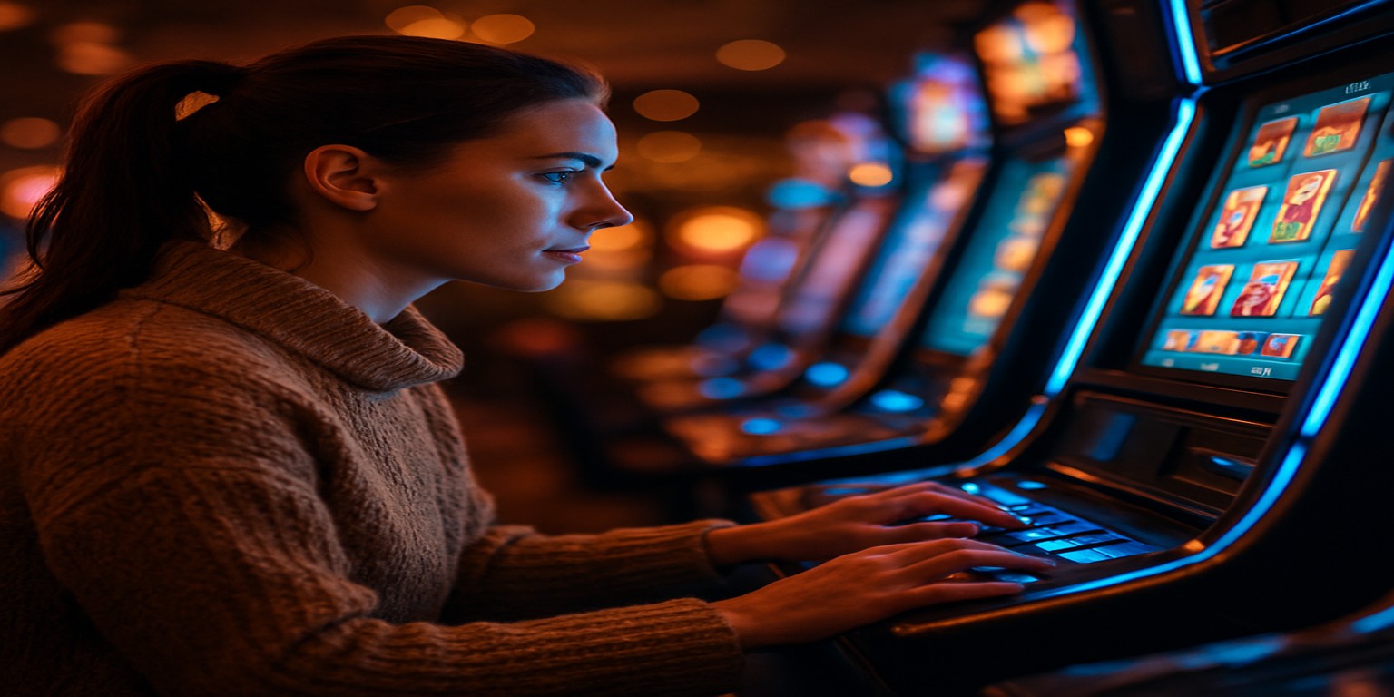 tk777-এ লাকি জেট খেলার সময় একজন নারী